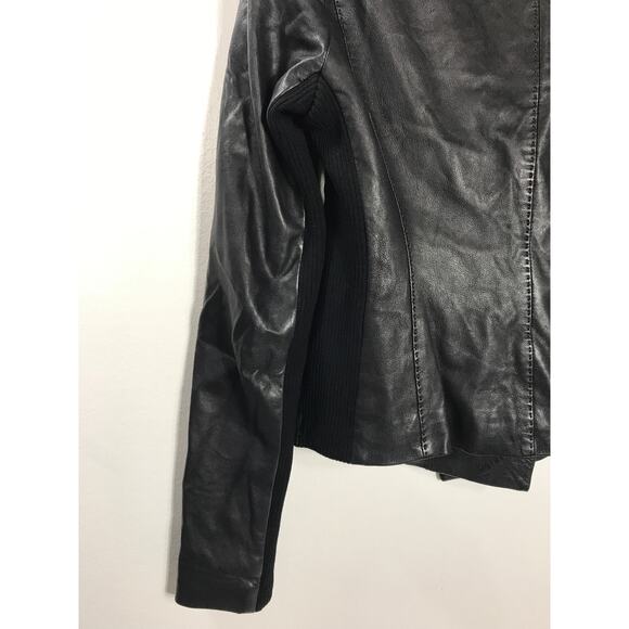 Vince Women's 100% Leather Zip Jacket - Picture 11 of 11